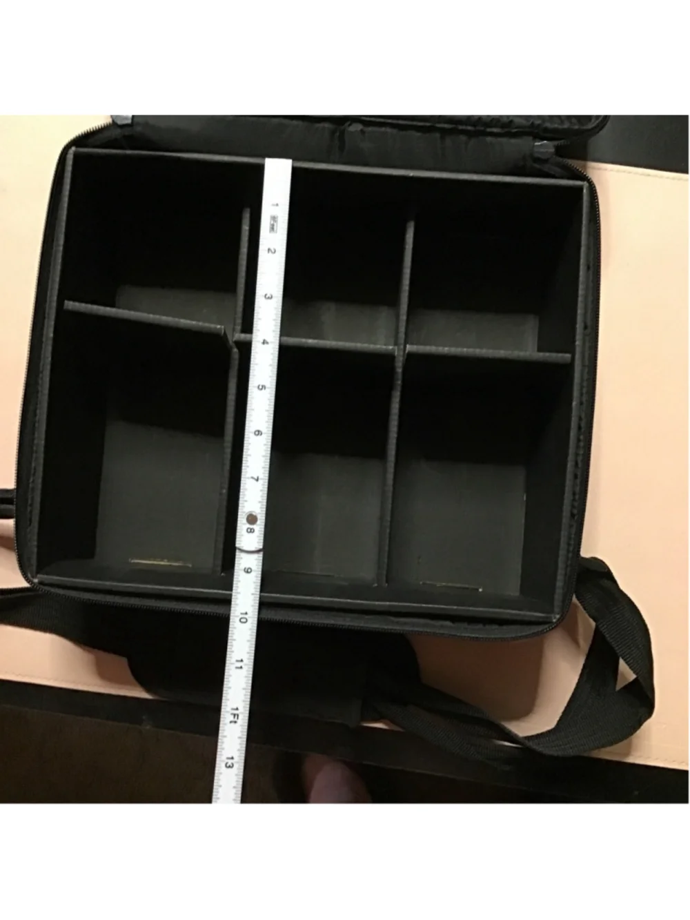 Ultra Pro Black Red Electronics Bag & Case With Dividers